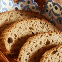 Zimní pšenično-žitný chléb s kaší