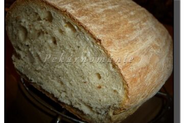 Podmáslový chléb s omládkem