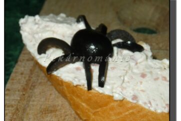 Pavoučci - na jednohubky, chlebíčky nebo chlebové dorty