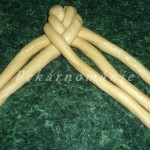 Vánočka z 5 pramenů