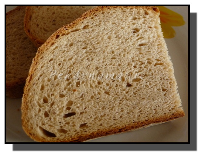Kefírový chleba (s koupenou směsí na chleba)
