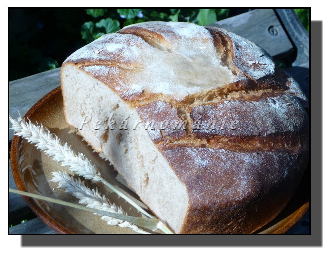 Špaldový podmáslový chléb