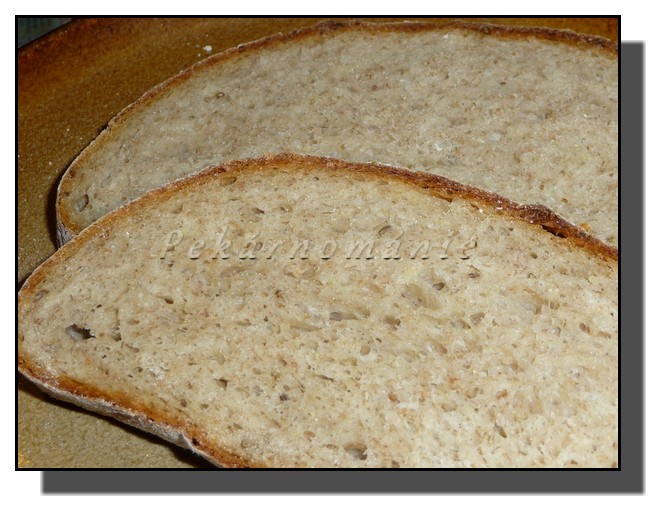 Bramborový chléb s prefermentem