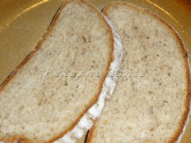 Bramborový chléb s prefermentem