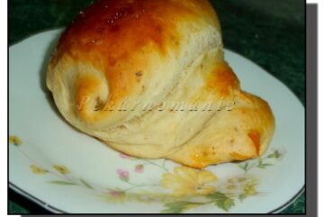 Mandlové kynuté pečivo