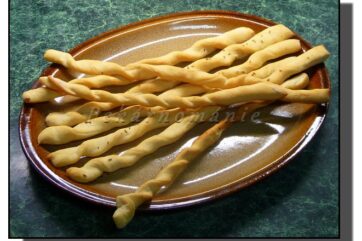 Grissini kroucené (attorcigliati)