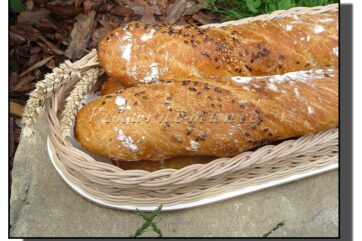 kváskové kořenové bagety