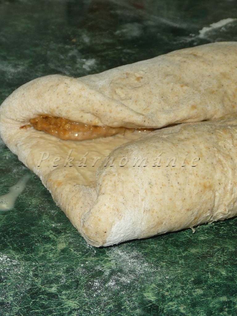 Škvarkový plundrový závin