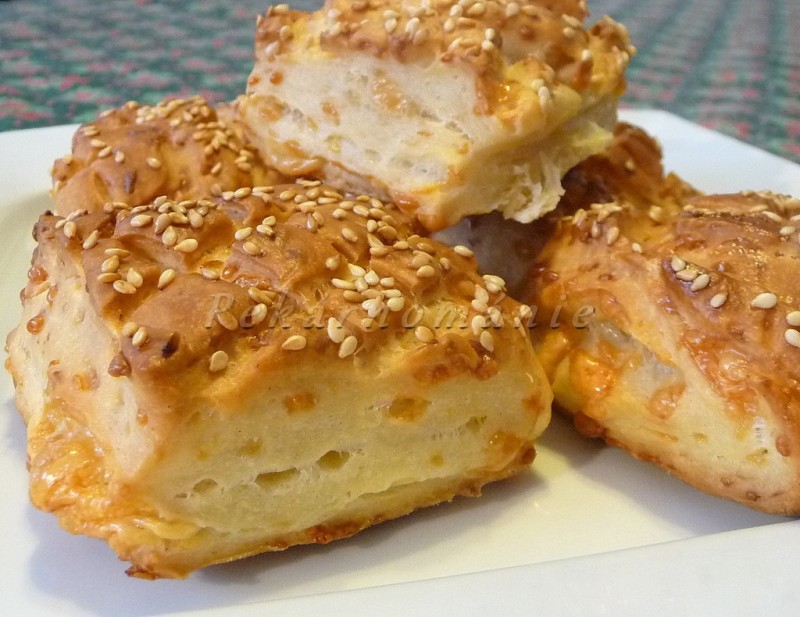 Překládané pagáčky se sýrem