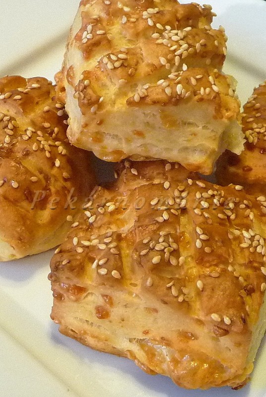 Překládané pagáčky se sýrem