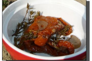 Sušená rajčata v oleji