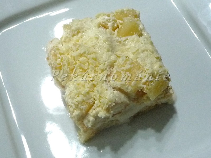 Tiramisu s ananasem