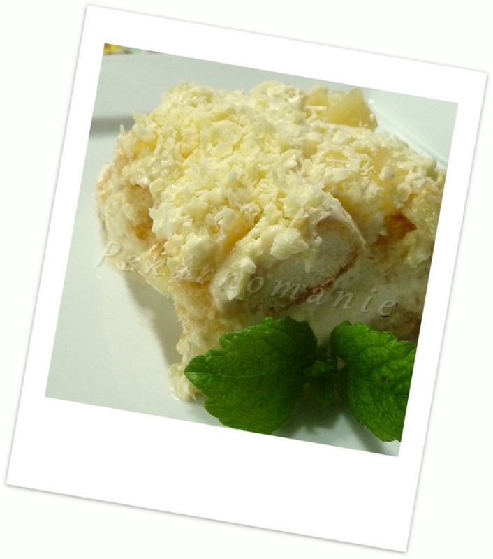 Tiramisu s ananasem