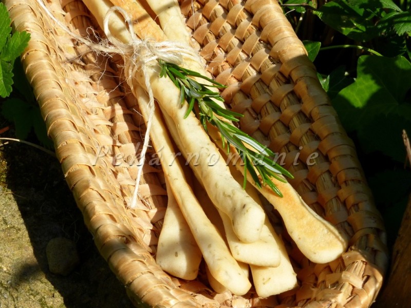 Grissini s rozmarýnem