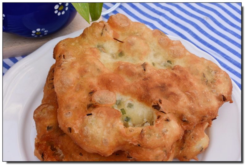 Kvasové langoše (třeba s medvědím česnekem)