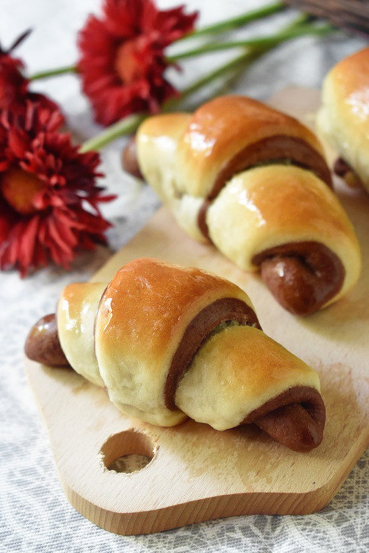 Lakované rohlíčky